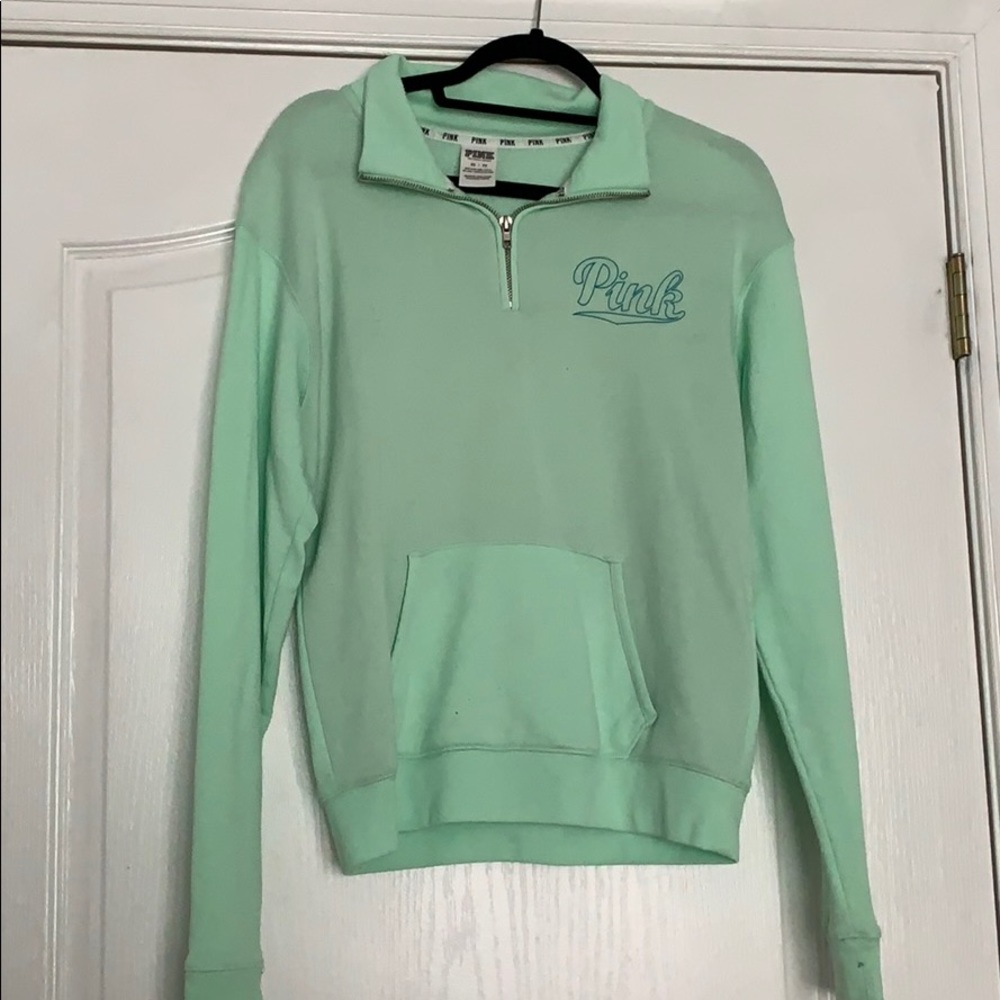 Pink Mint Green/ Light Green Pullover